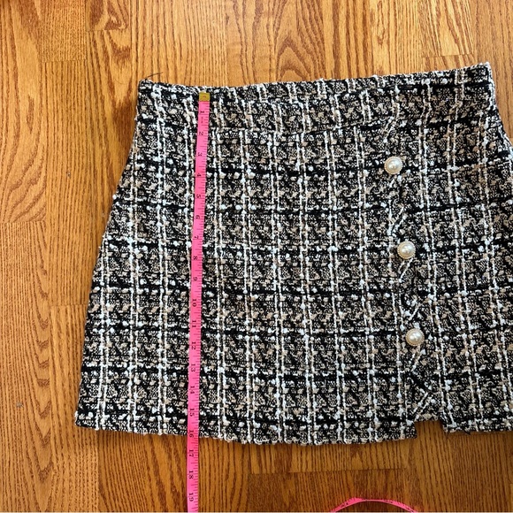 Tweed pencil skirt women’s XL US 12 fall winter SHEIN - Picture 4 of 6